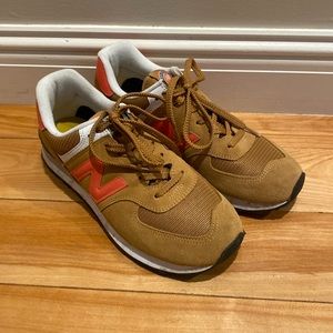 New Balance 574, worn once like new, size 11